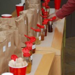 Maine raw honey samples entered into the York County Beekeepers Honey Contest