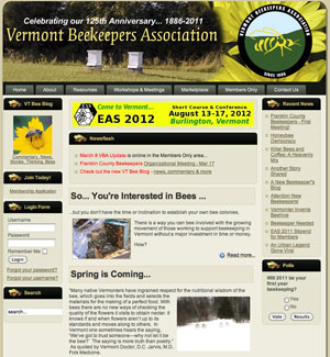 Vermont Beekeepers Association - http://vermontbeekeepers.org/