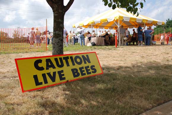 caution-live-bee-eas-rhode-island Caution - Live Bees - EAS 2011 Rhode Island