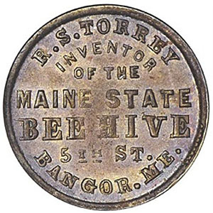 The R. S. Torrey Maine State Beehive, Bangor, 1859 The R. S. Torrey Maine State Beehive, Bangor, 1859