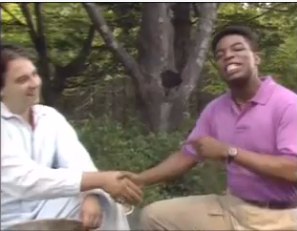 Tony Jadczak and LeVar Burton on Reading Rainbow Tony Jadczak and LeVar Burton on Reading Rainbow