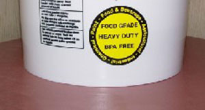 Is Your Honey Bucket Food-safe?