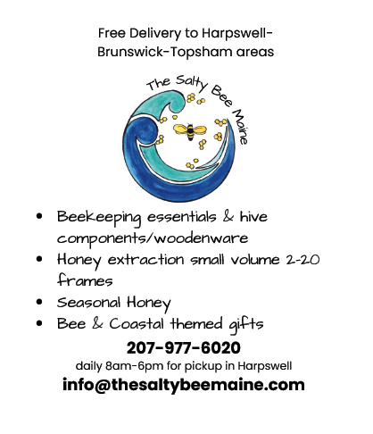 The Salty Bee (Maine) advertisement